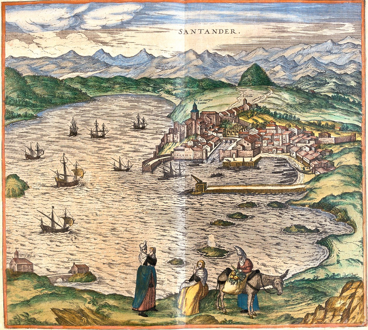 بواسطة جورج وهوجنبرج فرانز (1535-90) براون