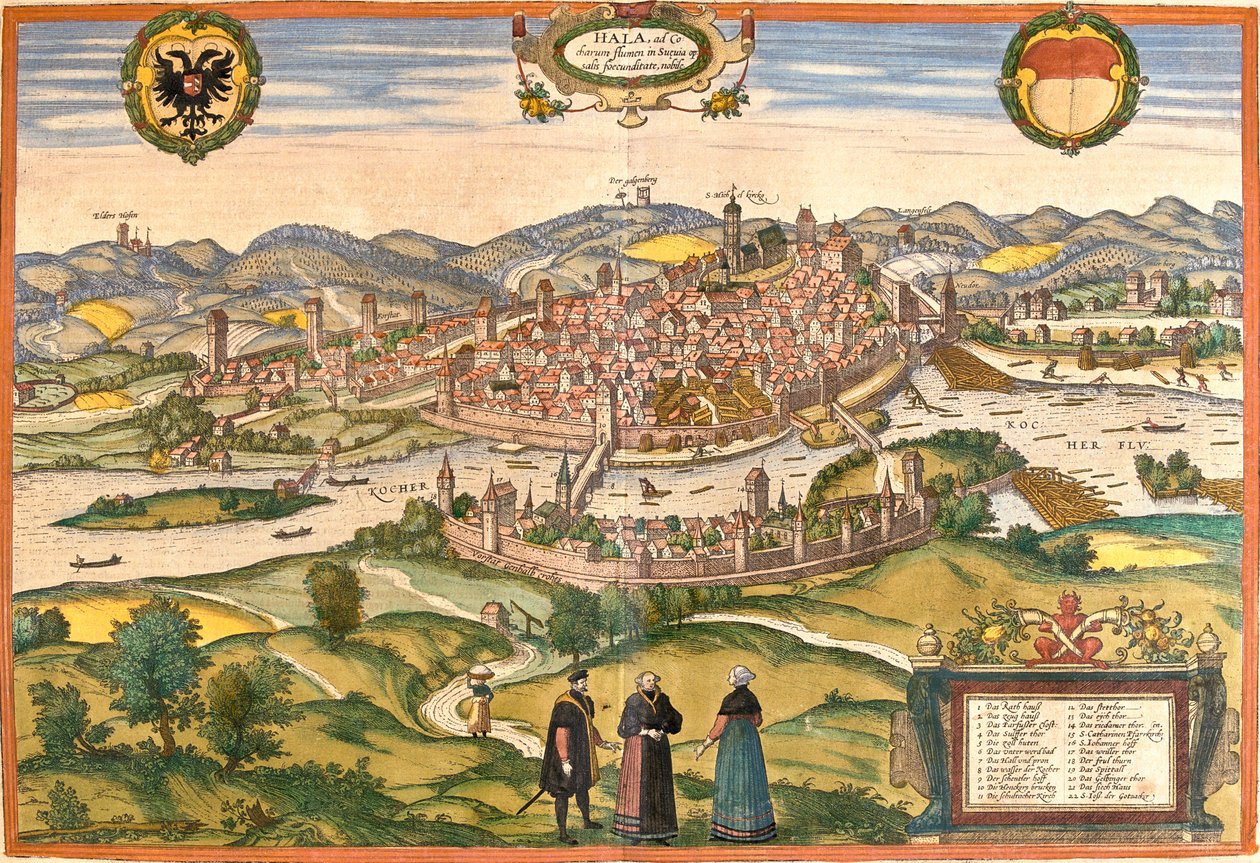  بواسطة جورج وهوجنبيرج فرانز (1535-90) براون