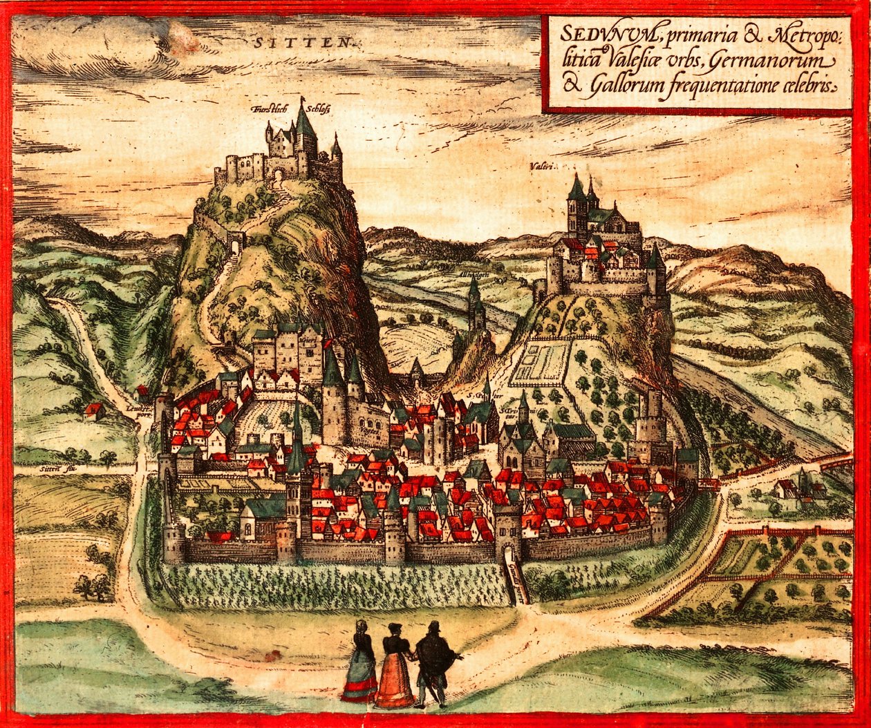 بواسطة جورج وهوجنبرج فرانز (1535-90) براون