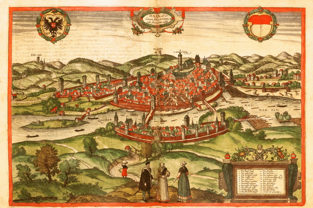  بواسطة جورج وهوجنبرج فرانز (1535-90) براون