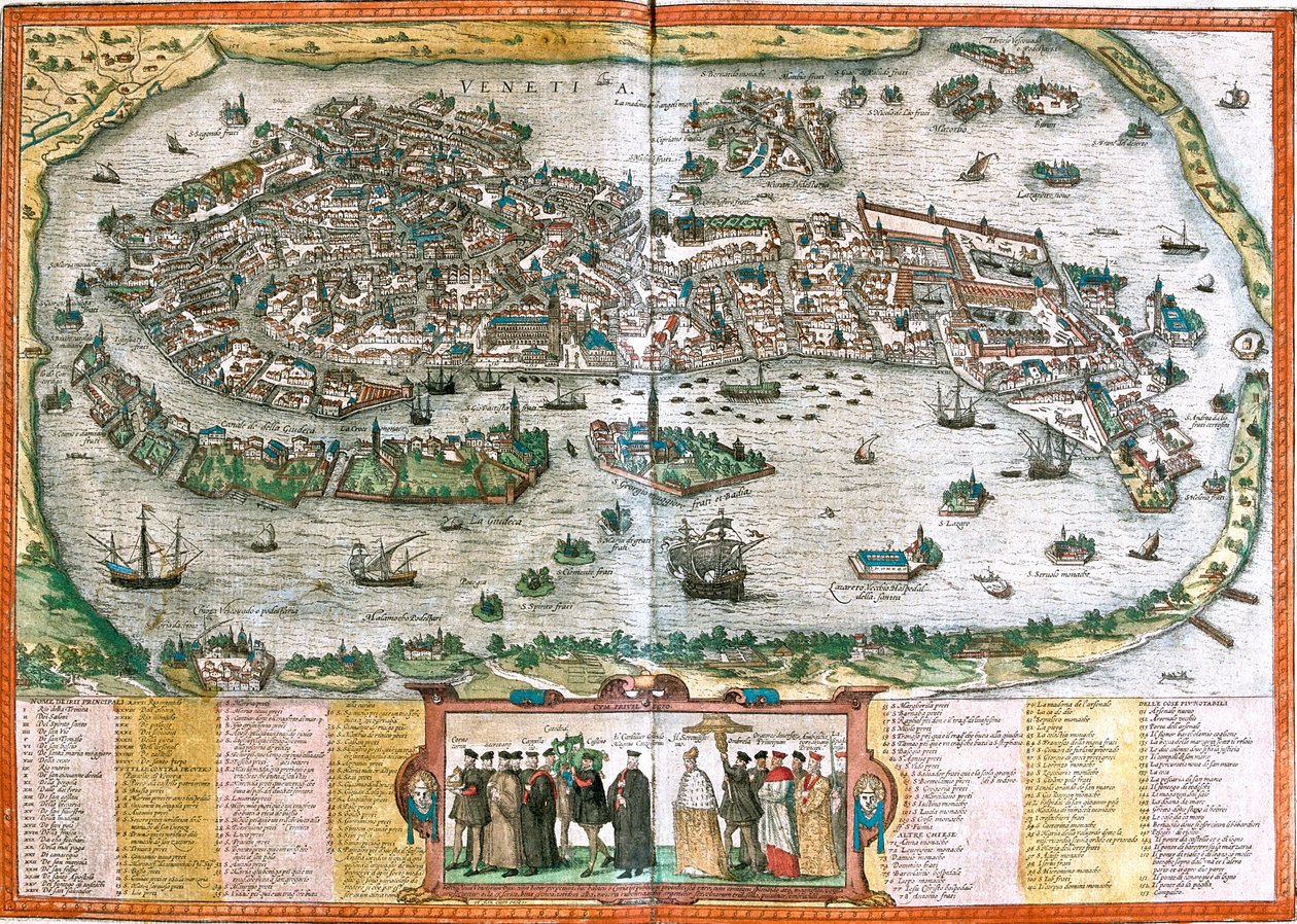 بواسطة جورج وهوجنبرج فرانز (1535-90) براون