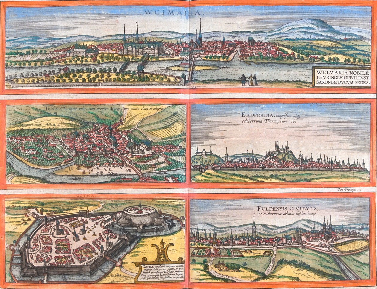  بواسطة جورج وهوجنبيرج فرانز (1535-90) براون