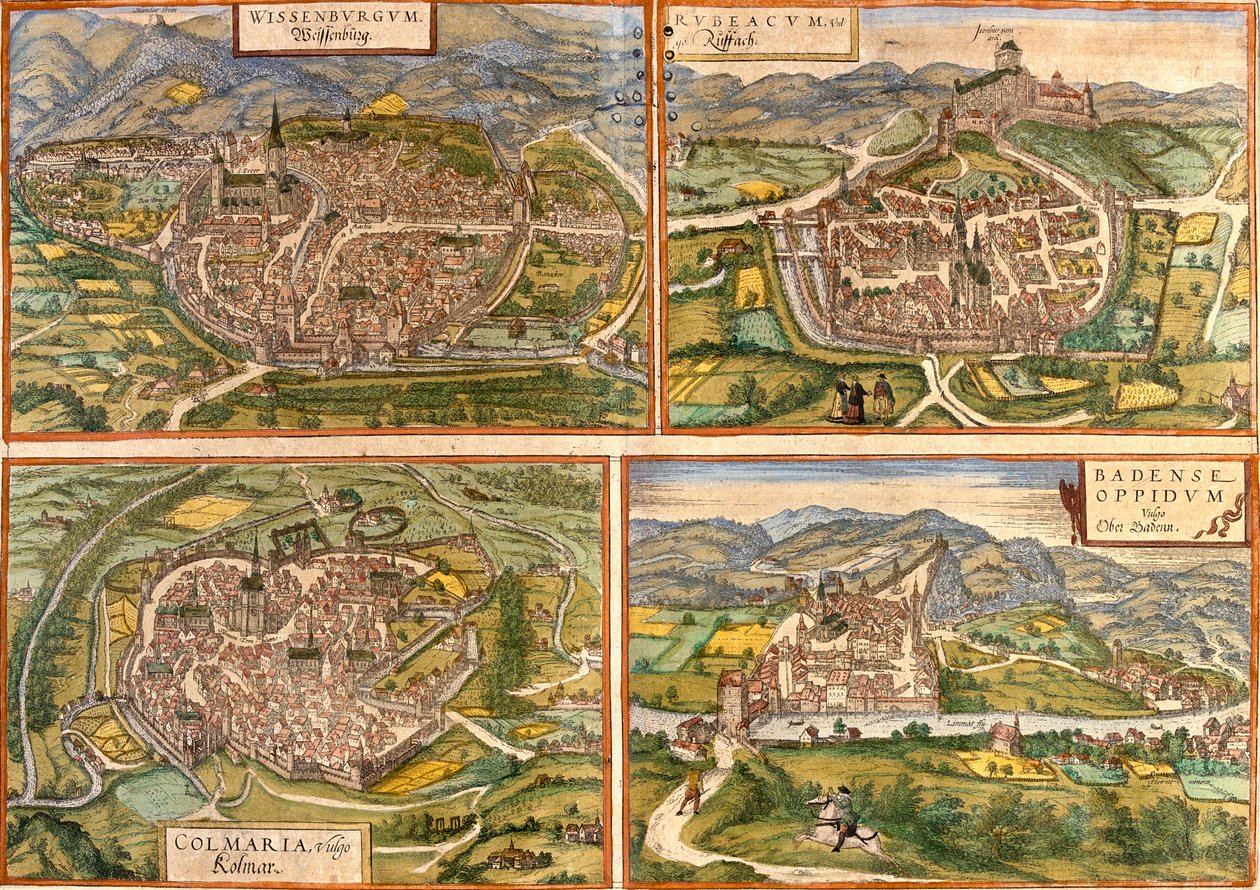  بواسطة جورج وهوجنبرج فرانز (1535-90) براون