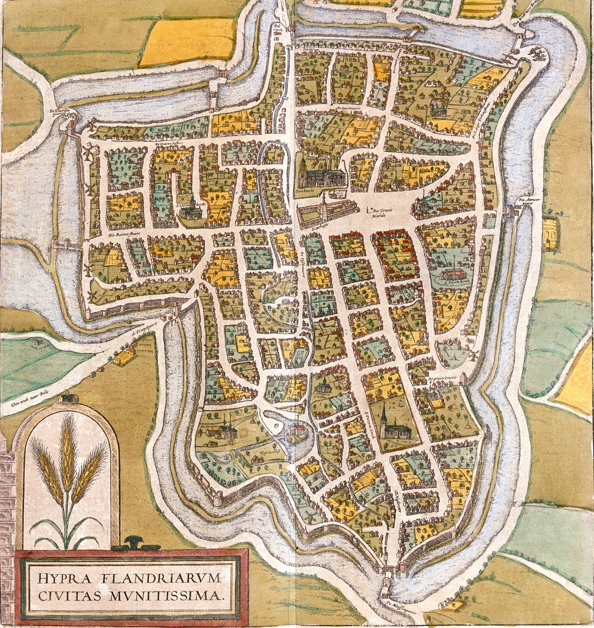  بواسطة جورج وهوجنبرج فرانز (1535-90) براون