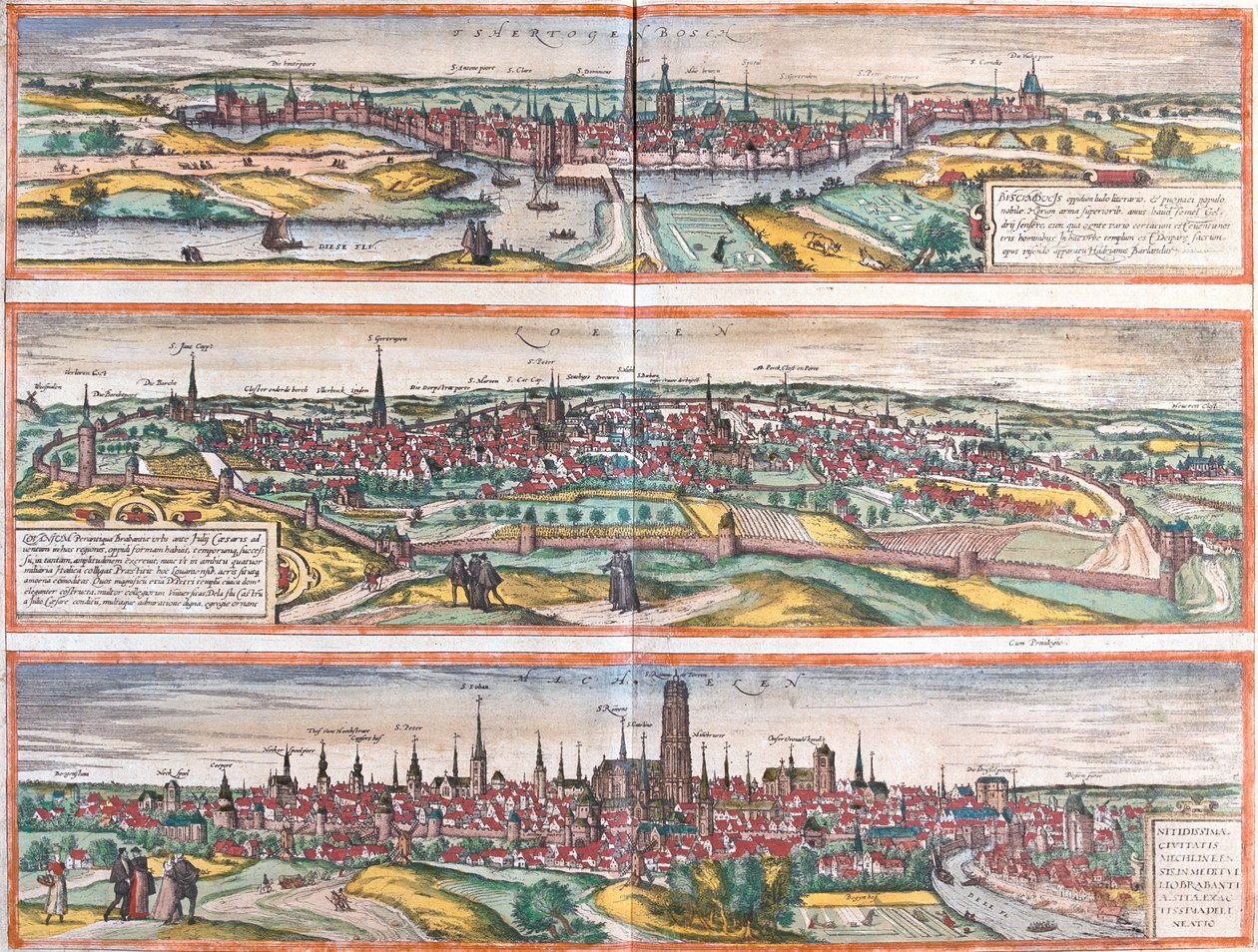  بواسطة جورج وهوجنبرج فرانز (1535-90) براون