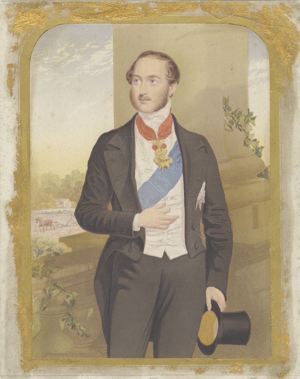 الأمير ألبرت بعد عام 1855 (أكواتنت) بواسطة جورج باكستر