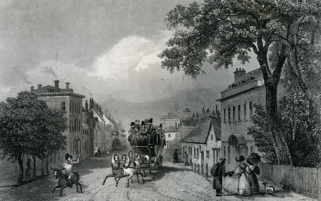 Witham ، Essex ، محفور بواسطة William Watkins ، c.1832 بواسطة جورج بريانت كامبيون