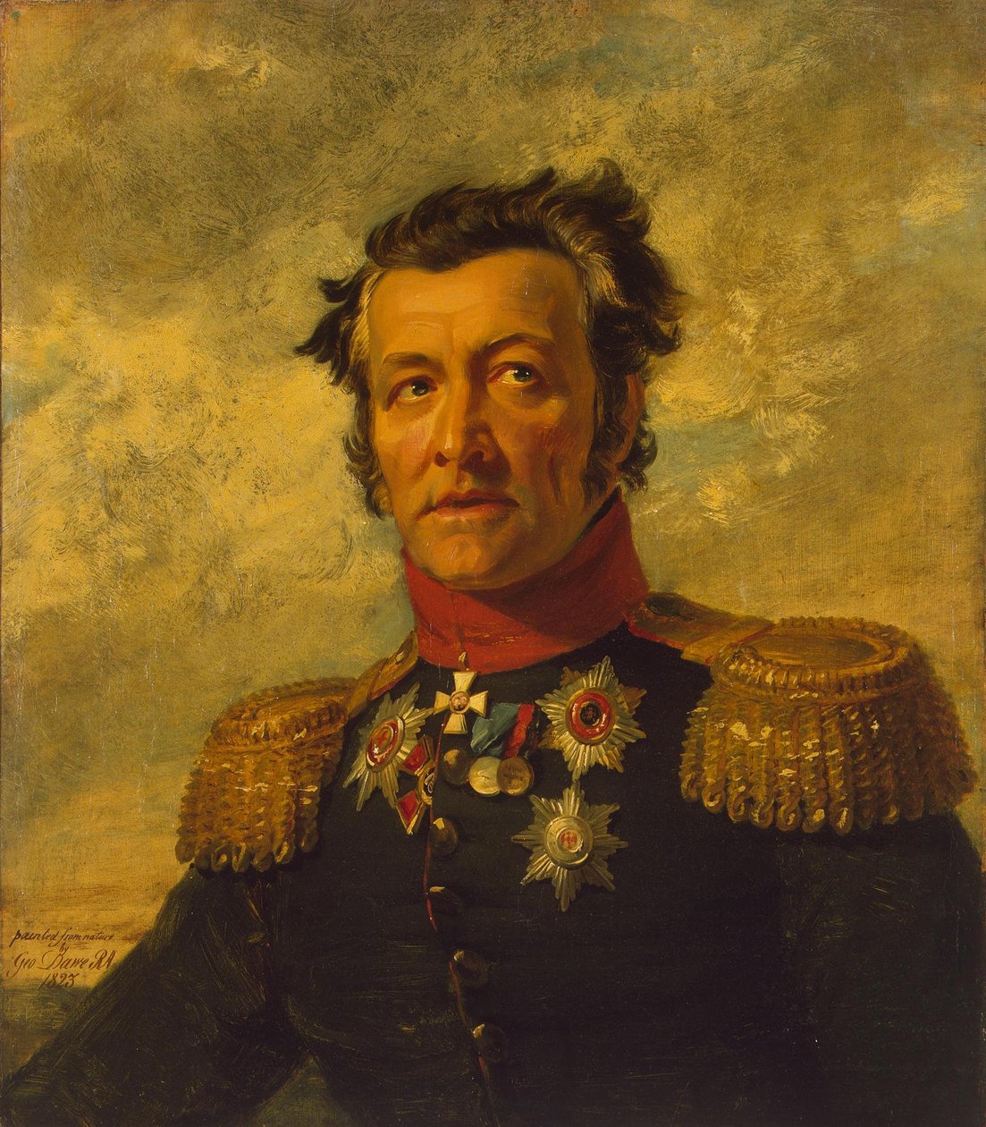 صورة لـ Grigory Maximobich Berg 1-st 16.08.1765 26.03.1833 ، جنرال روسي بواسطة جورج داوي