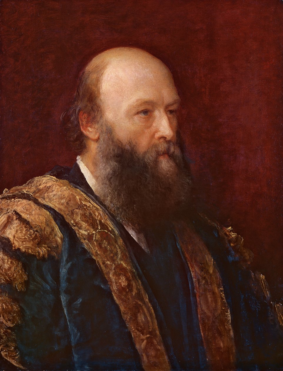 روبرت آرثر تالبوت جاسكوين سيسيل ، مركيز ساليسبري الثالث ، 1882 بواسطة جورج فريدريك واتس