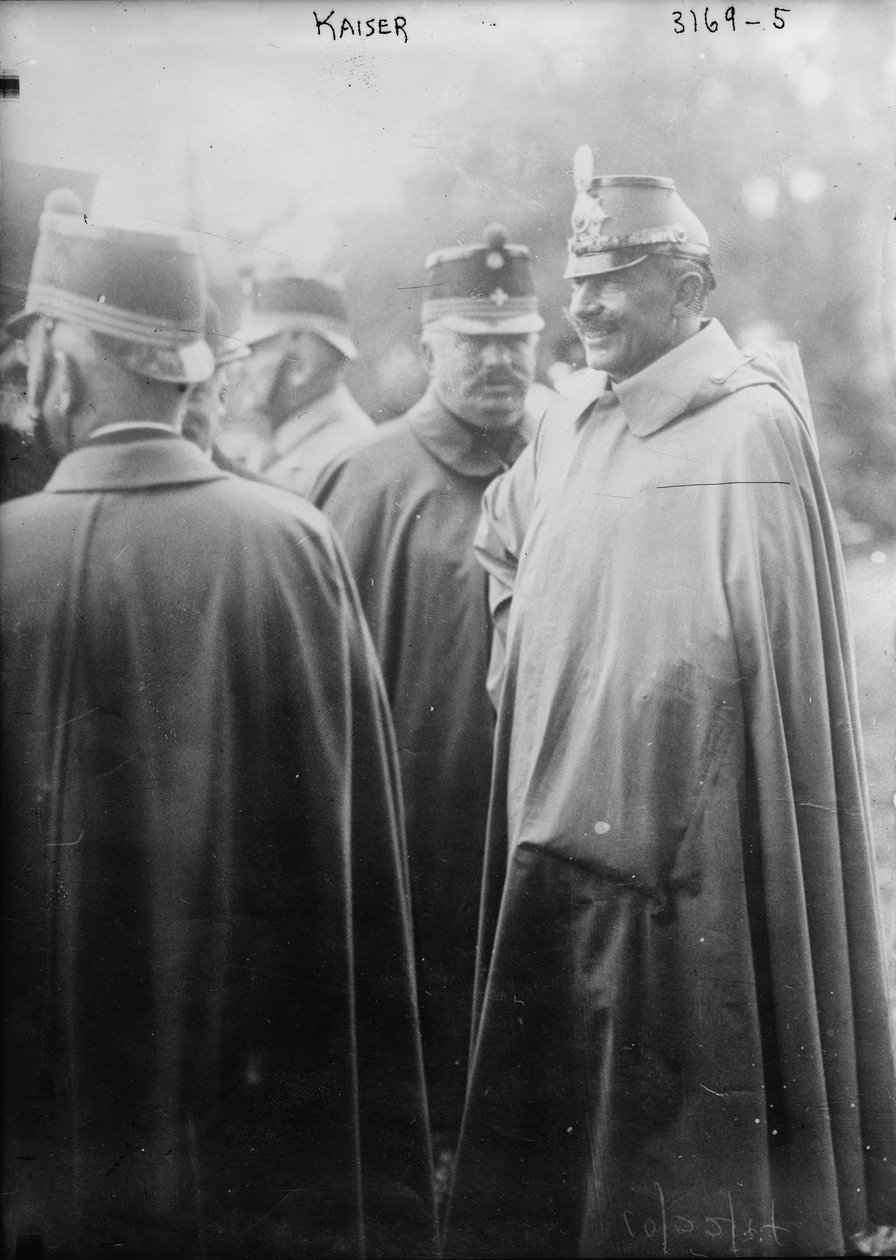 القيصر فيلهلم مع قواته ، 1914-1918 بواسطة جورج جرانثام باين