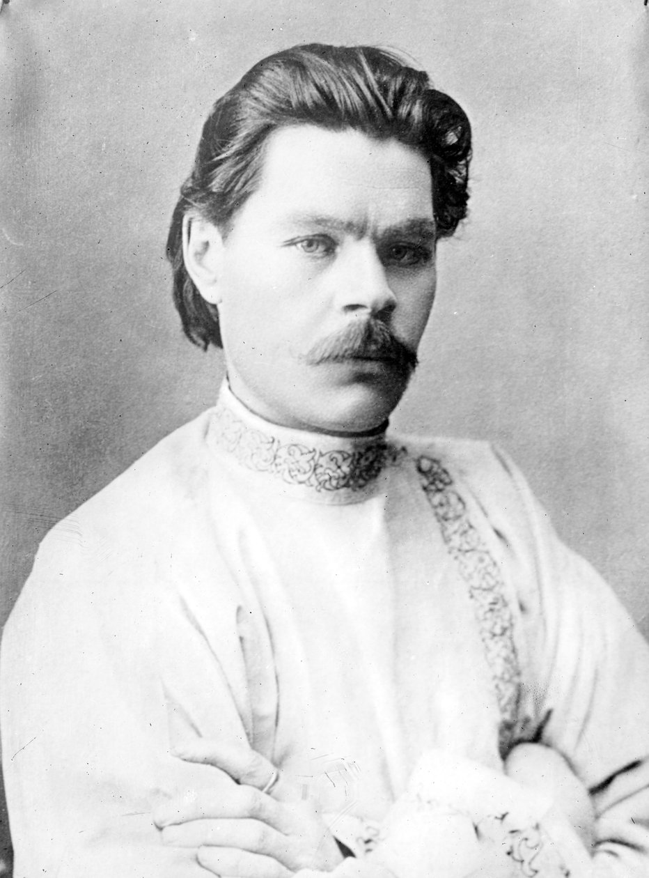 مكسيم جوركي ، 1910 بواسطة جورج جرانثام باين