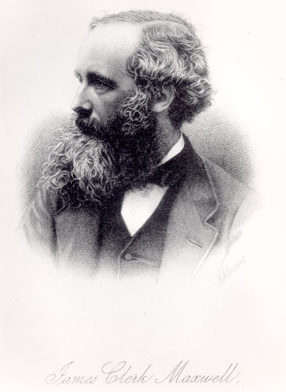 جيمس كلارك ماكسويل (1831-1879) بواسطة جورج ج. ستودارت