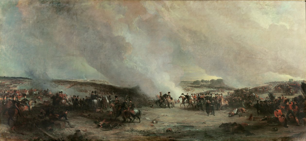 معركة واترلو ، 1815 بواسطة جورج جونز