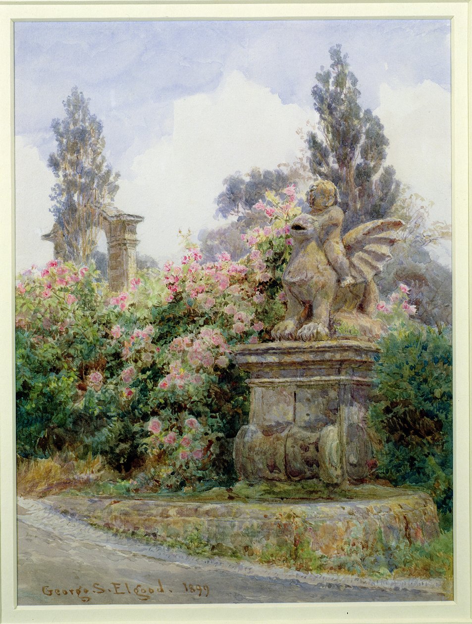 China Roses، Villa Imperiali، جنوة بواسطة جورج صموئيل الجود