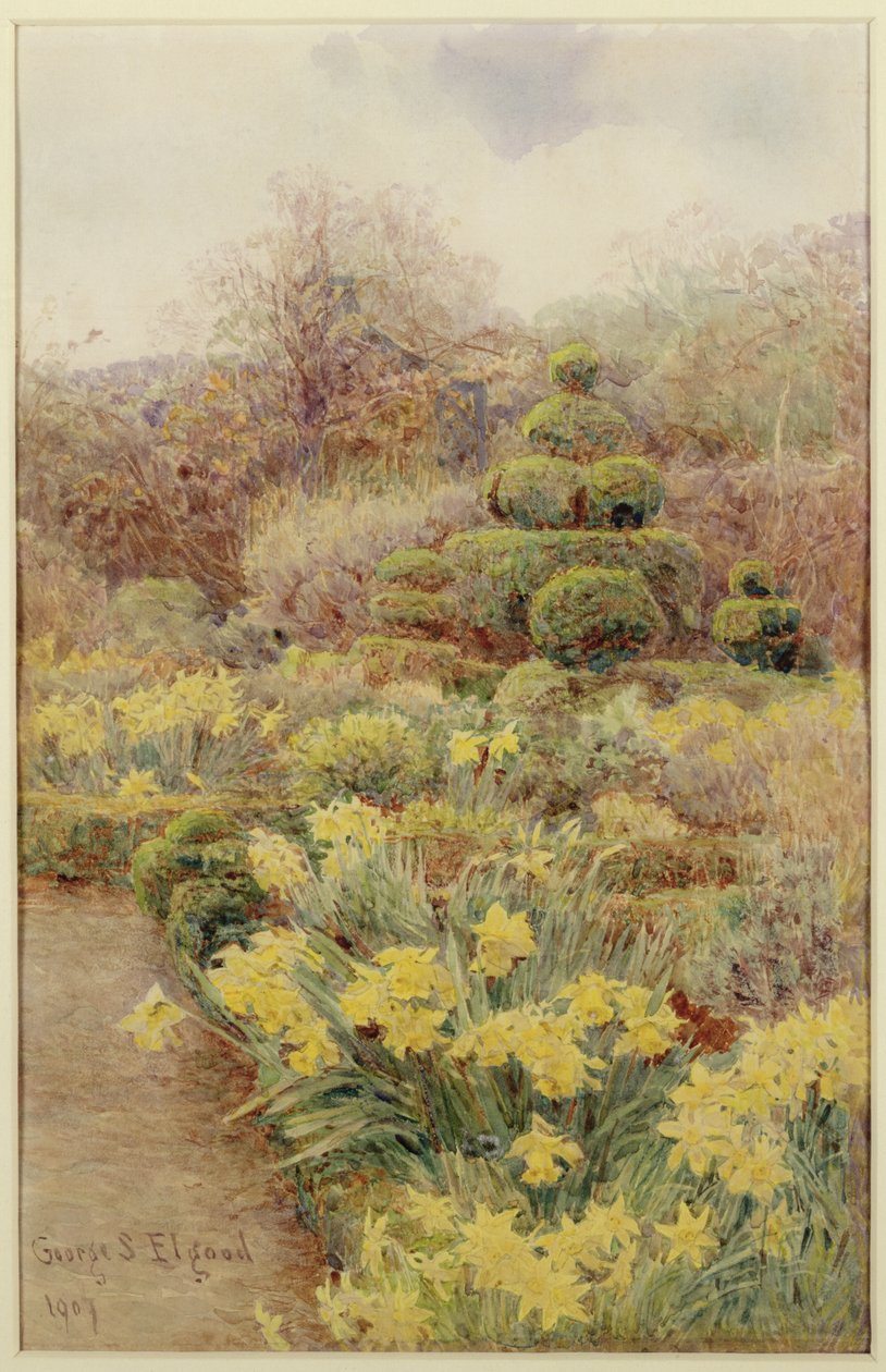 الربيع ، Raunds Cliffe ، 1907 بواسطة جورج صموئيل الجود