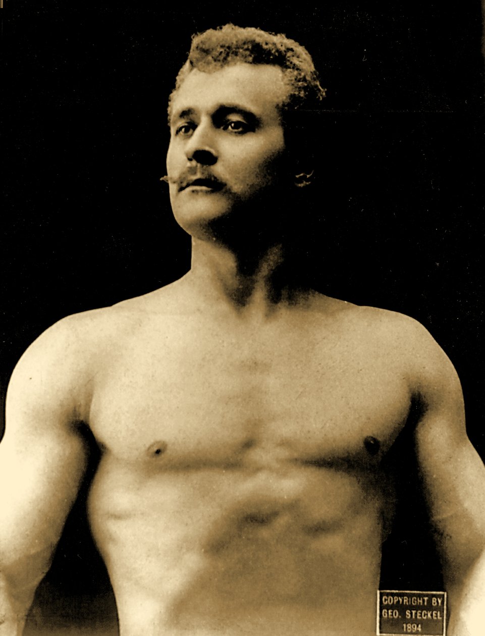 يوجين ساندو ، c.1894 بواسطة جورج ستيكيل