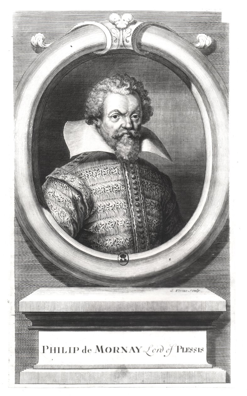 فيليب دي مورني ، كونت بليسيس (1549-1623) بواسطة جورج فيرتو