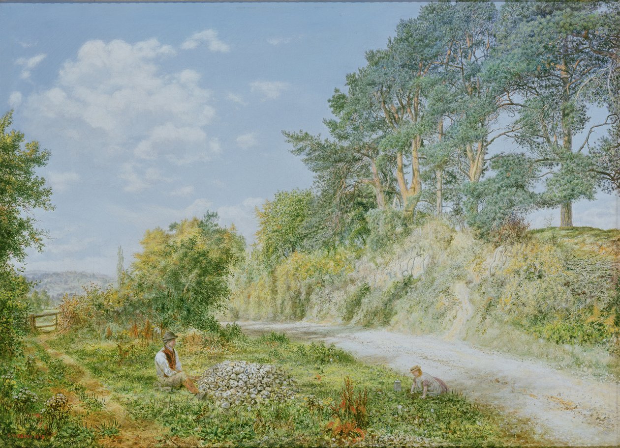 The Stonebreaker ، 1868 بواسطة جورج ويليام موت
