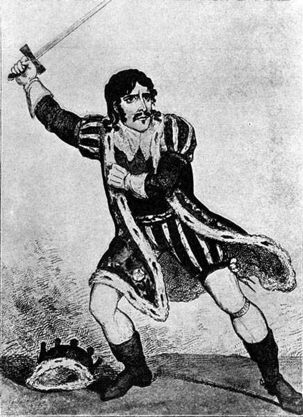 إدموند كين (1787-1833) مثل ريتشارد الثالث بواسطة جورج (بعد) كروكشانك