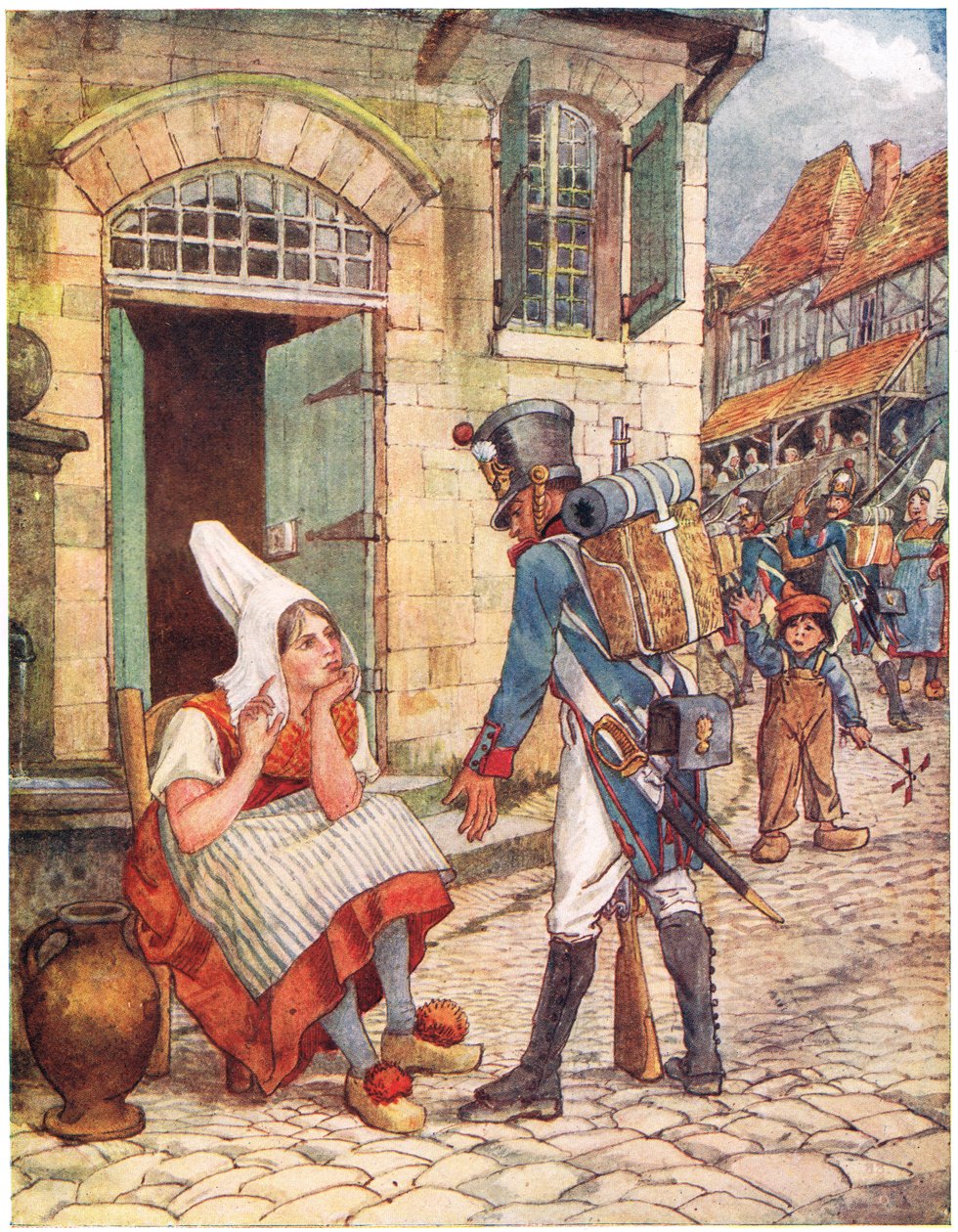 جانيت وجانو ، رسم توضيحي من "كتاب أغنية مصورة" ، 1910 بواسطة جورج ، إيرل التاسع من كارلايل هوارد