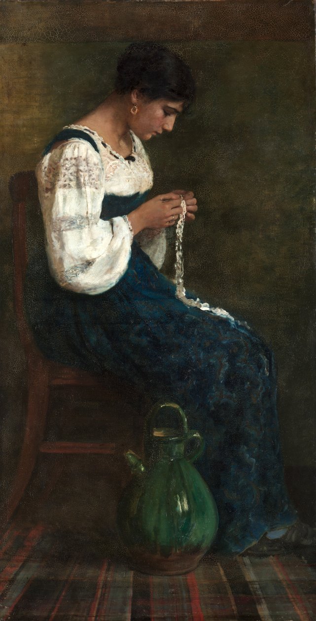 صانع كابري دانتيل ، 1884. بواسطة جورج ب.تلر