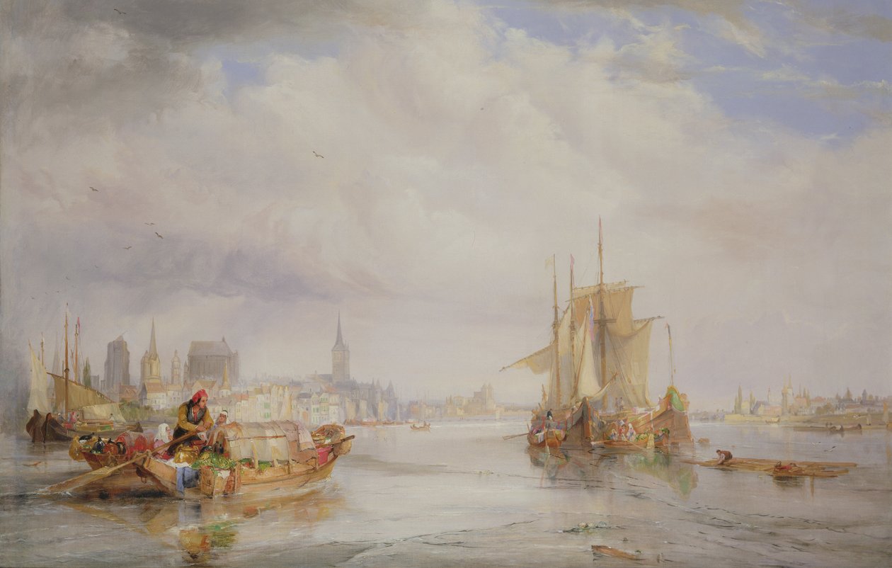 كولونيا على نهر الراين ، 1835 بواسطة جورج بالمر