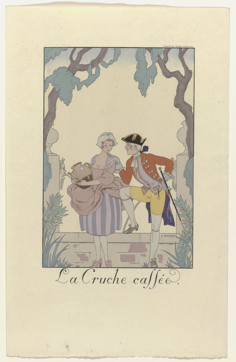Falbalas و Fanfreluches لعام 1925: La Cruche caffée بواسطة جورج حلاق