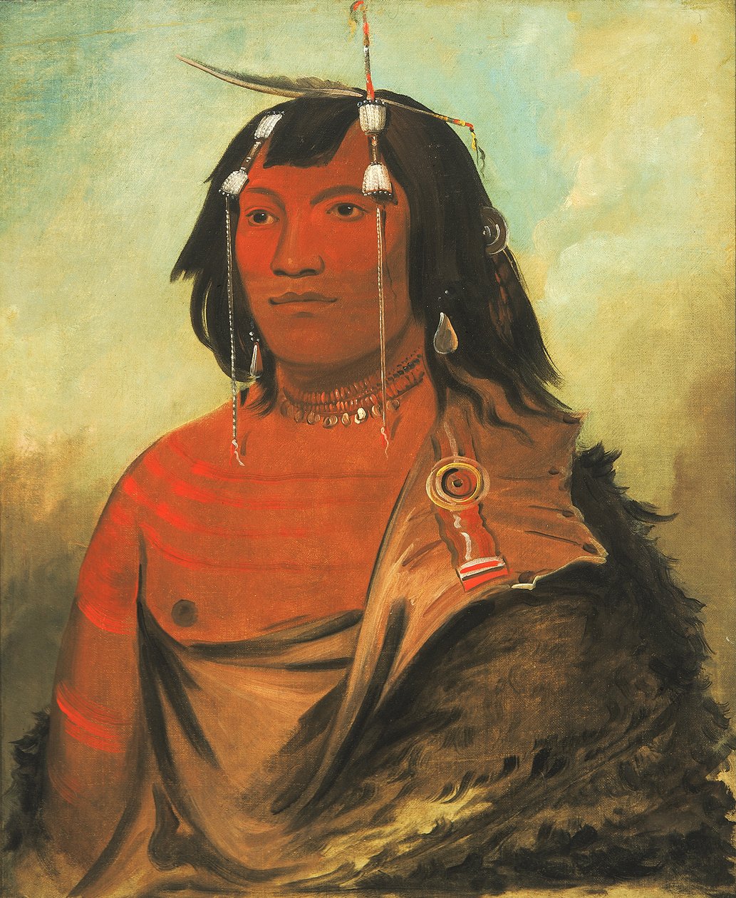 Bi-eets-ee-cure ، رجل لطيف جدًا 1832. بواسطة جورج كاتلين