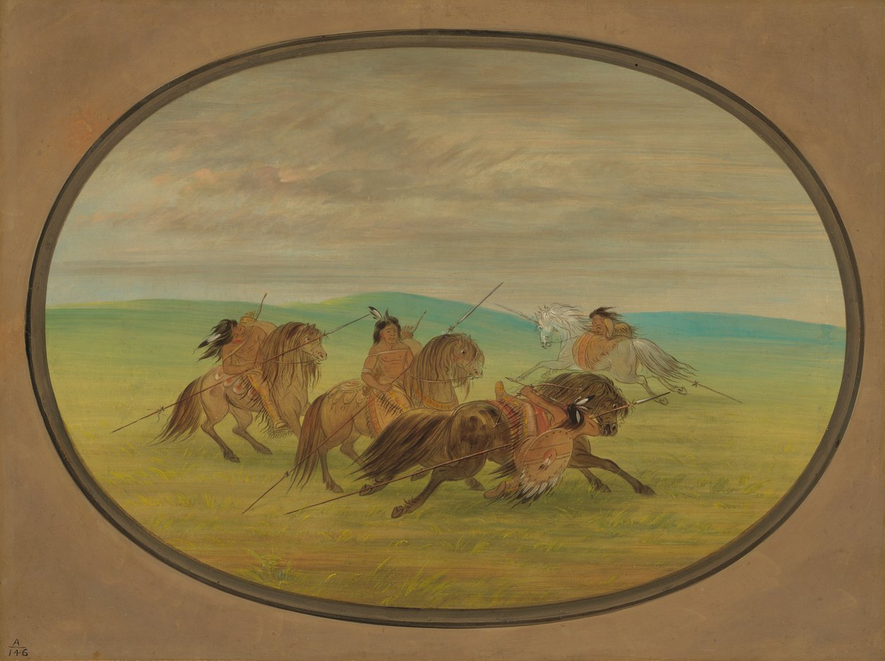 Camanchee الفروسية ، 18611869. بواسطة جورج كاتلين