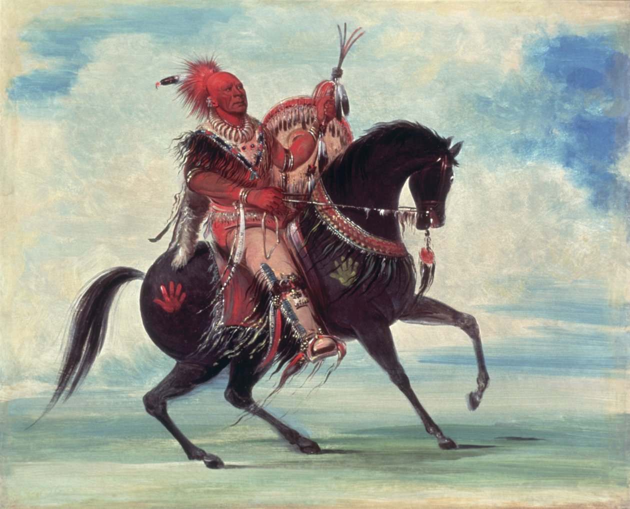 Chief Keokuk بواسطة جورج كاتلين