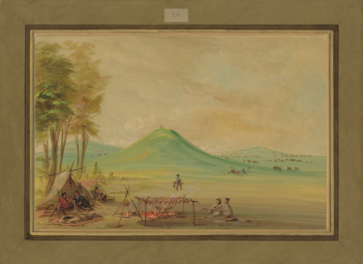 رحلة استكشافية في تكساس براري ، أبريل 1686 ، 1847-1848 بواسطة جورج كاتلين
