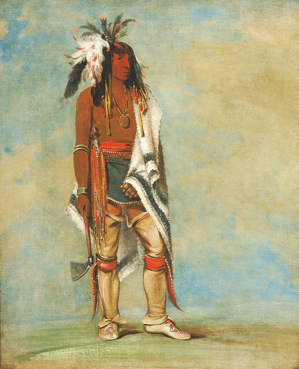 Nót-to-way ، رئيس ، 1835-1836. بواسطة جورج كاتلين