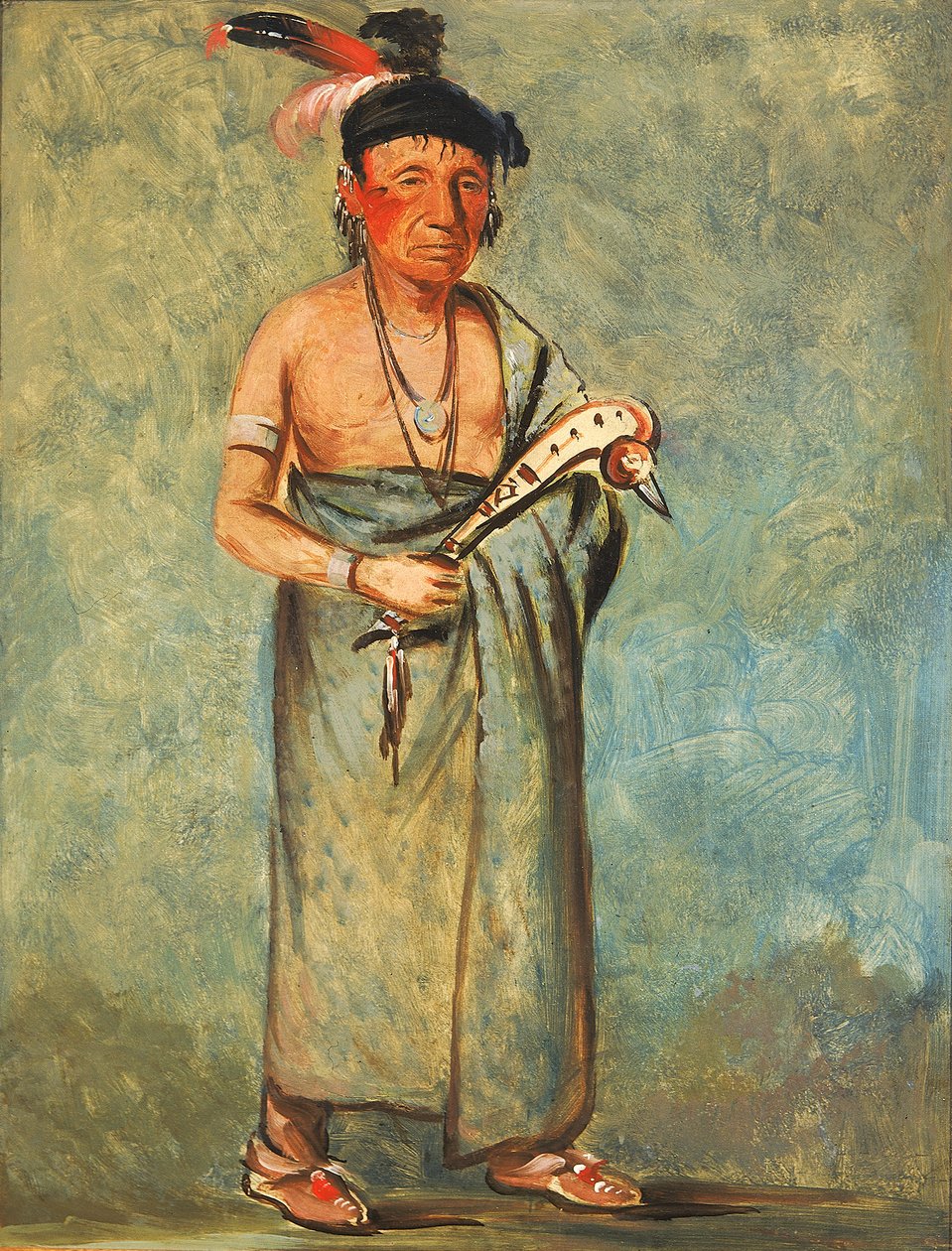 Span-eo-née-kaw ، الإسباني 1828. بواسطة جورج كاتلين