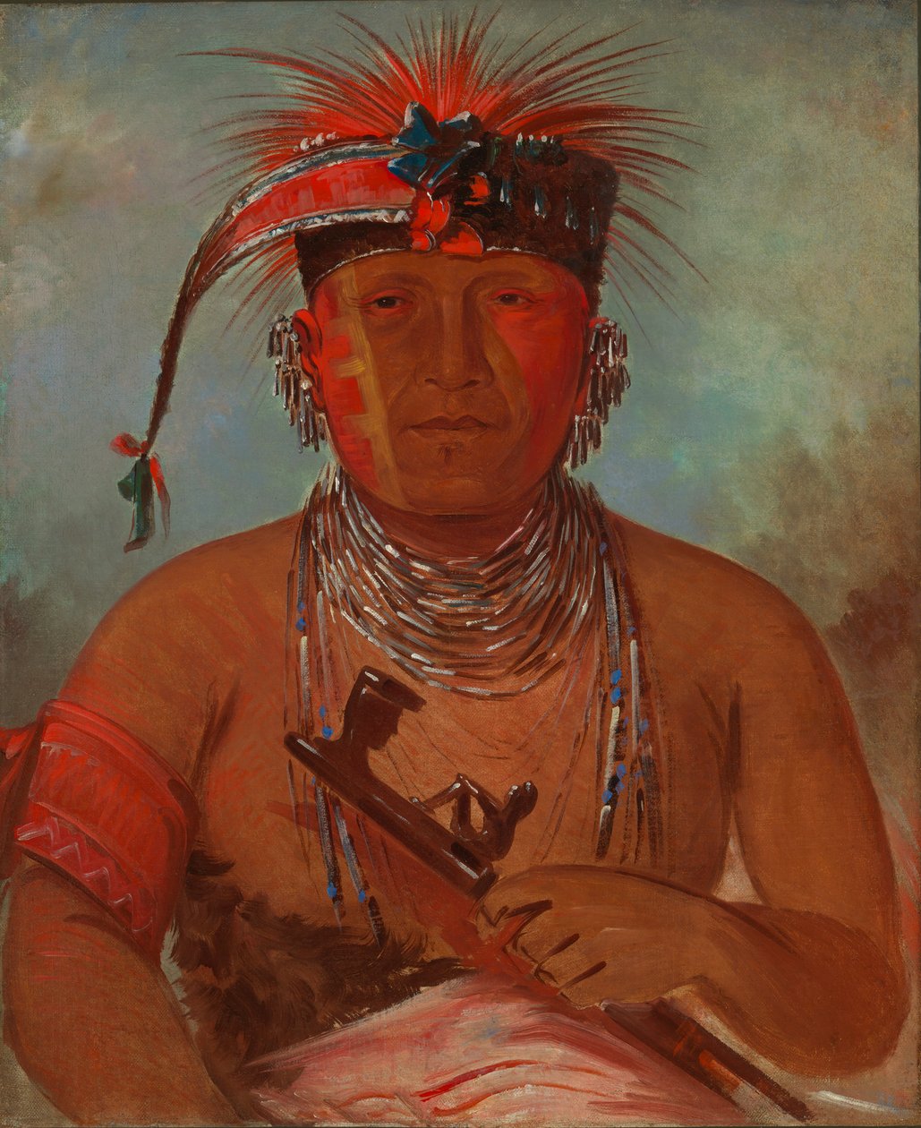 Wée-ke-rú-law ، هو الذي يتبادل 1832. بواسطة جورج كاتلين