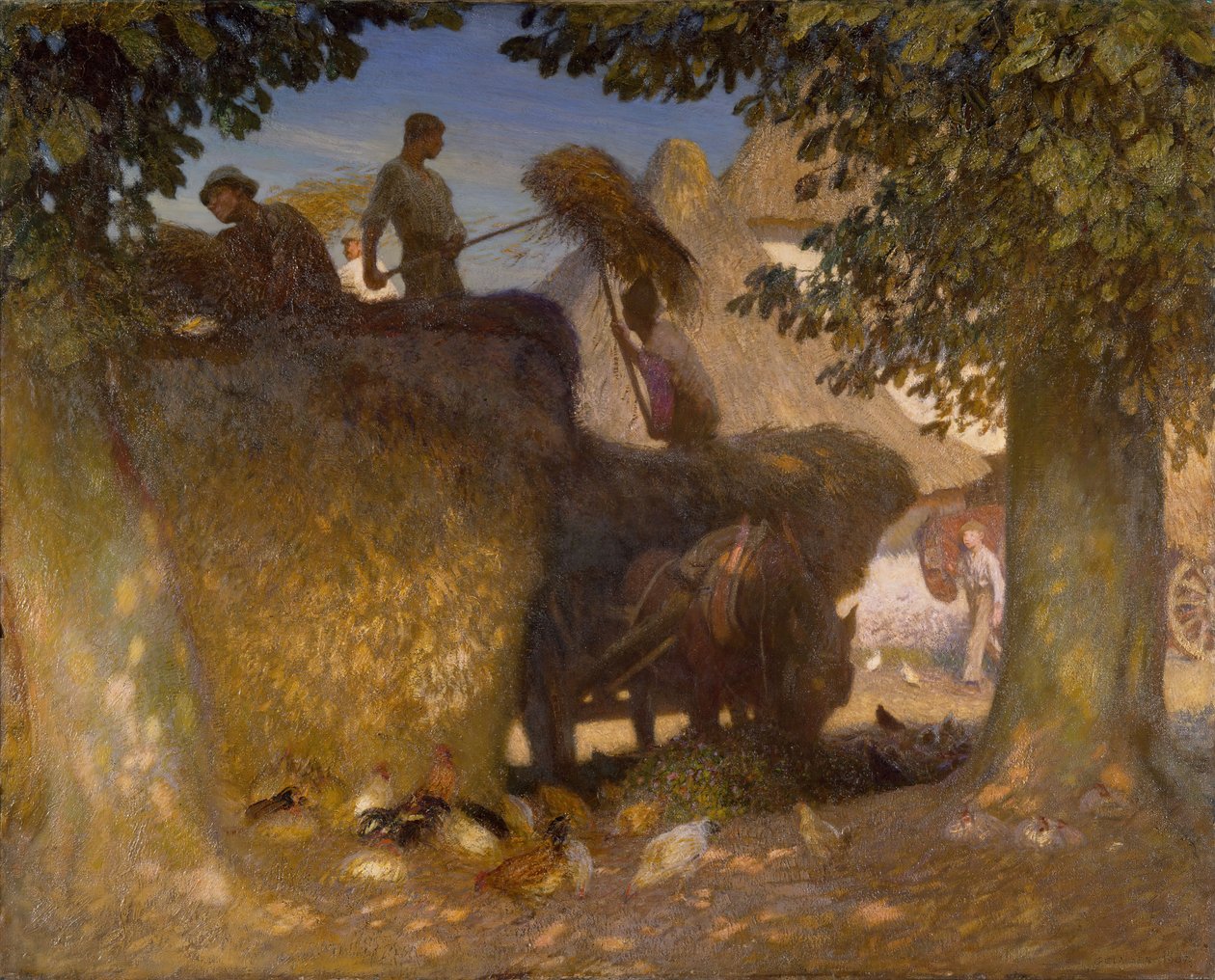 بناء ريك ، 1907. بواسطة جورج كلاوسن