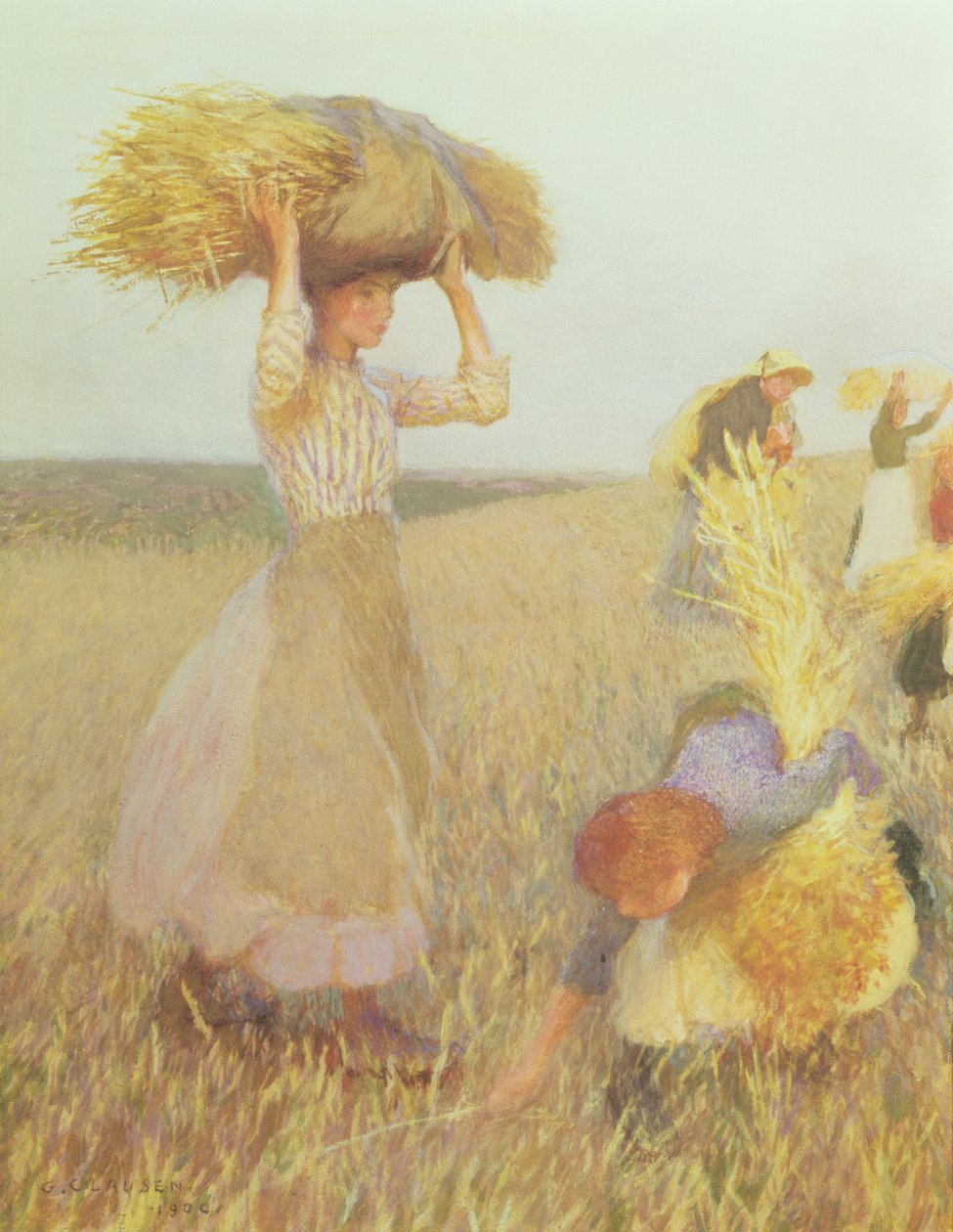 The Gleaners بواسطة جورج كلاوسن