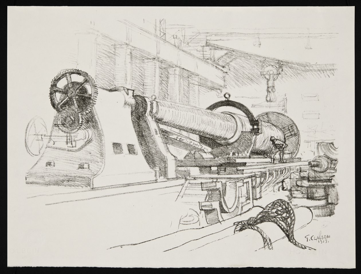 تحويل مسدس كبير بواسطة جورج كلاوسن