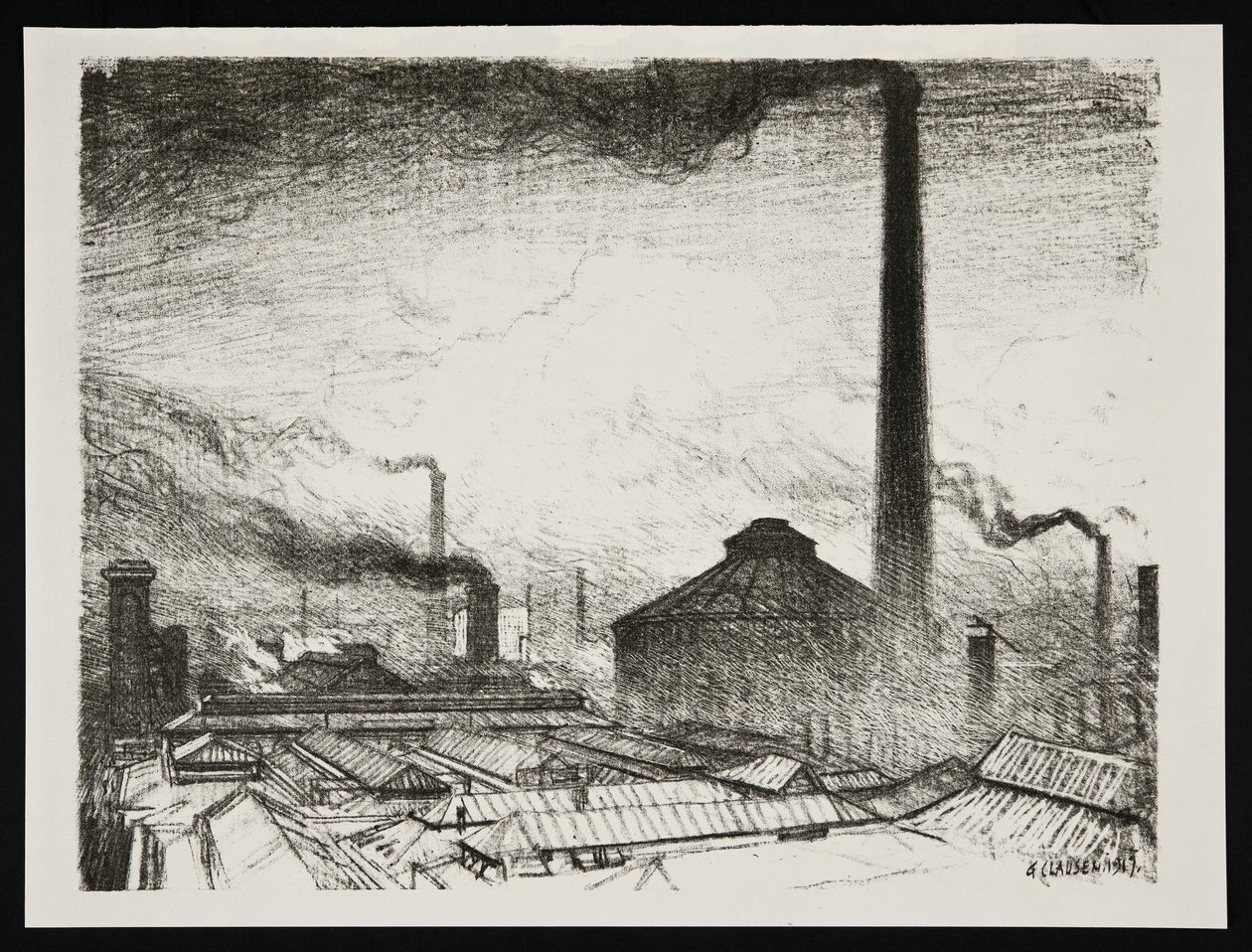 مكان صنع الأسلحة بواسطة جورج كلاوسن