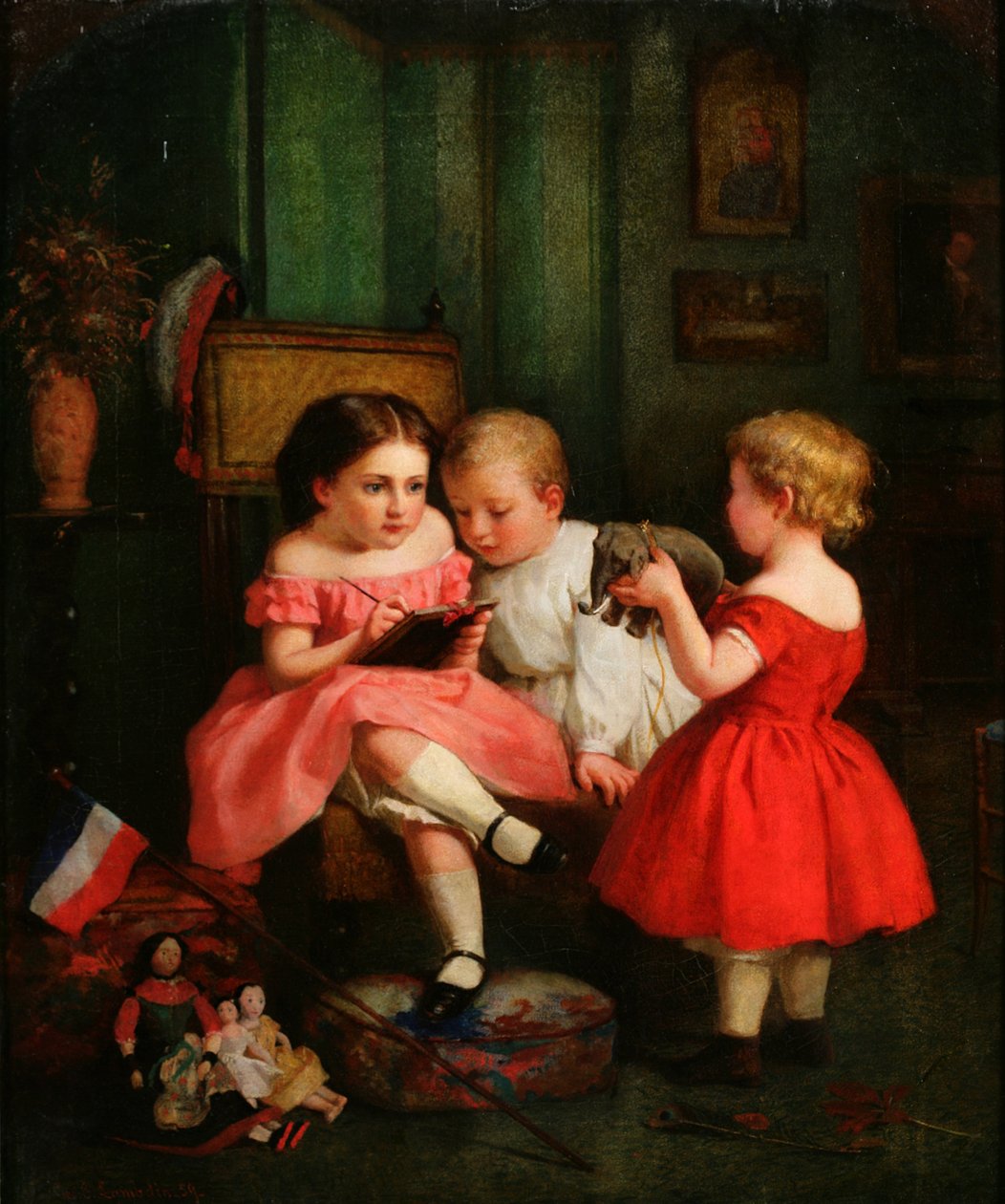 رسم الفيل 1859 بواسطة جورج كوكران لامبدين