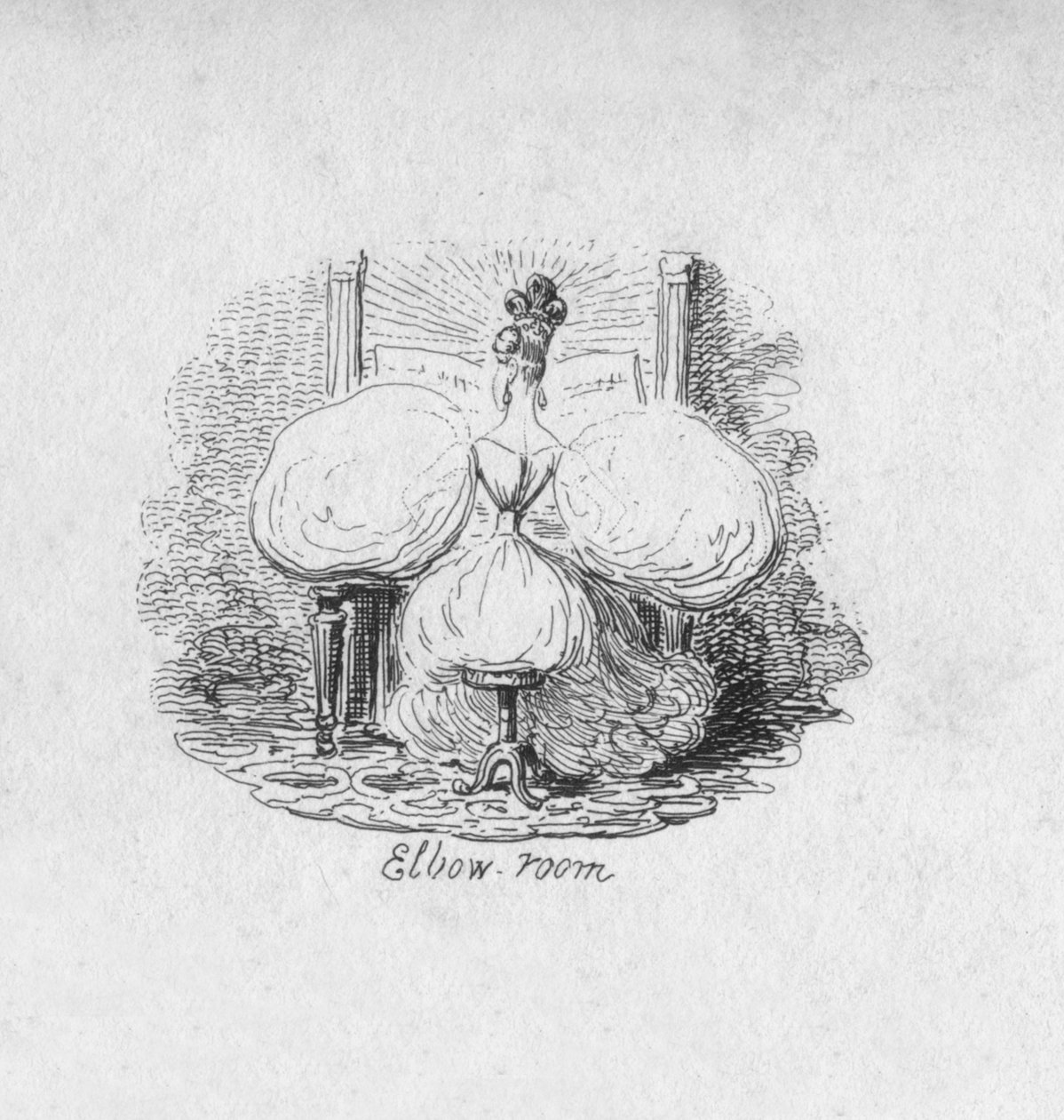 غرفة الكوع ، 1829 بواسطة جورج كروكشانك