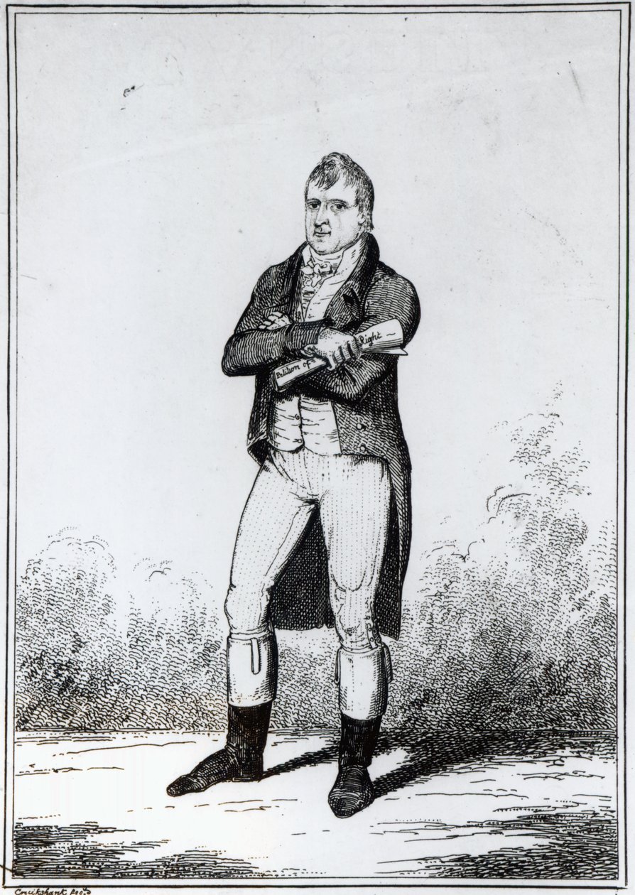 هنري هانت اسكواير (1773-1835) 1816 بواسطة جورج كروكشانك