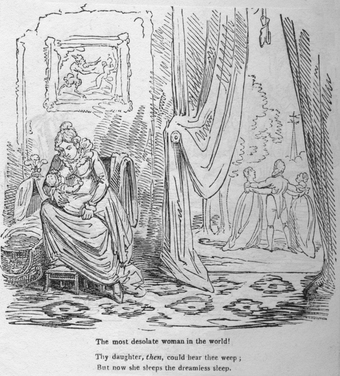المرأة الأكثر خرابًا في العالم ، c1820. بواسطة جورج كروكشانك