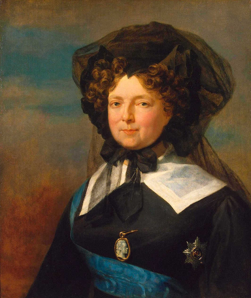 الإمبراطورة ماريا فيودوروفنا من روسيا ، 1820s. بواسطة جورج داوي
