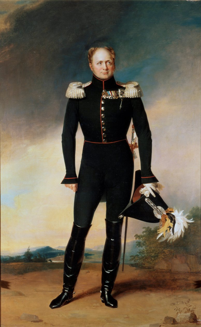 صورة للإمبراطور ألكسندر الأول ، 1825 بواسطة جورج داوي