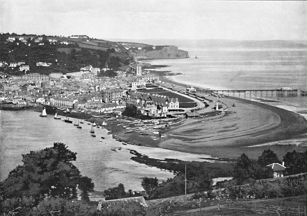 "Teignmouth" ، c1896 بواسطة جورج ديني