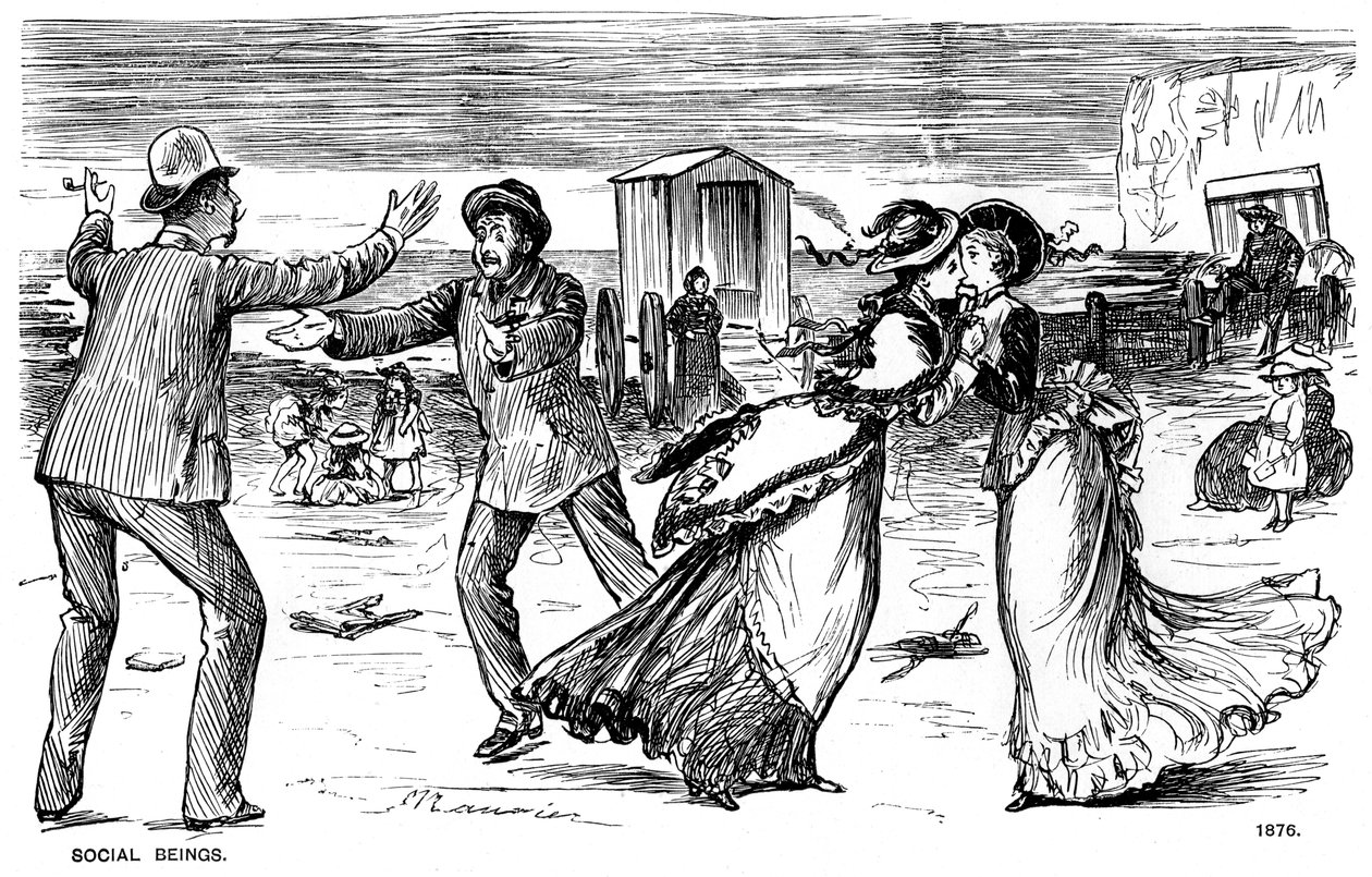 كائنات اجتماعية ، 1876 1891 بواسطة جورج دو مورير