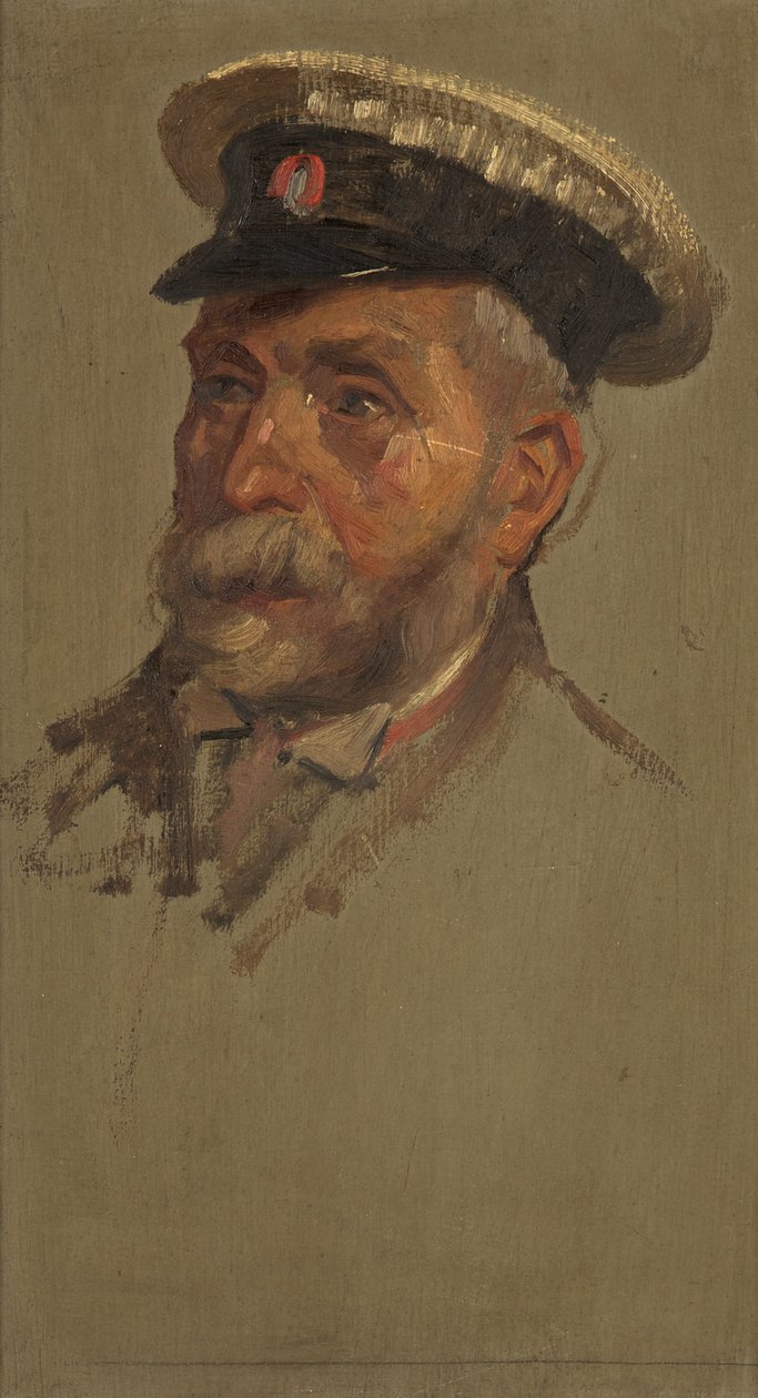 صورة ل.أندروز ، 30 ، ج. 1920 (زيت على لوح) بواسطة جورج إدموند بتلر