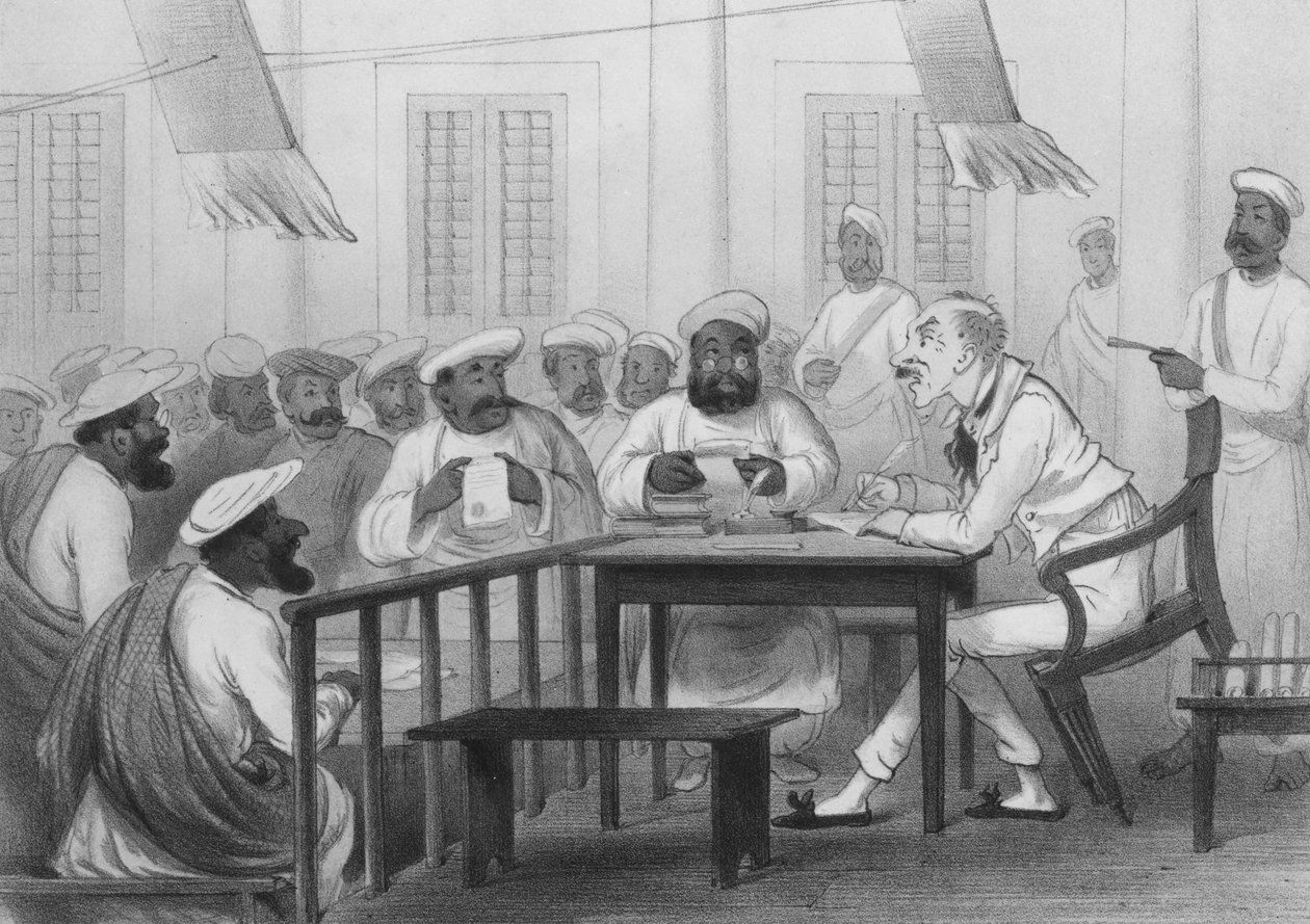 قاضينا ، حوالي 1858 (طباعة حجرية) بواسطة جورج فرانكلين (بعد) أتكينسون