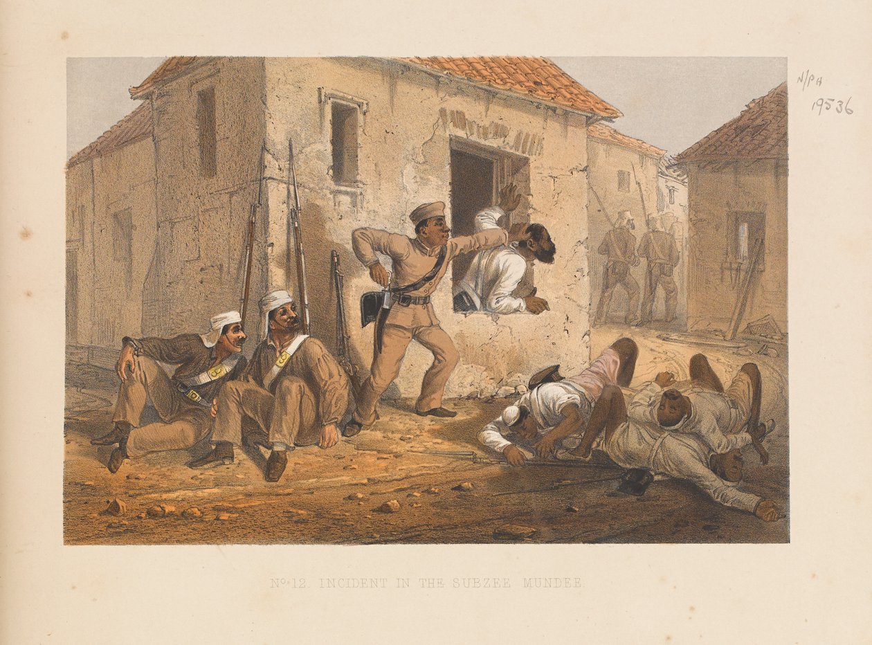 حادث في Subzee Mundee ، 1857 بواسطة جورج فرانكلين أتكينسون