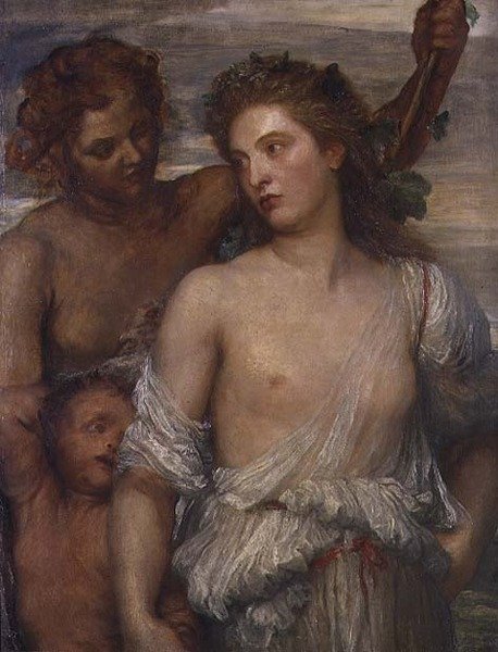 A Bacchante (زيت على قماش) بواسطة جورج فريدريك واتس